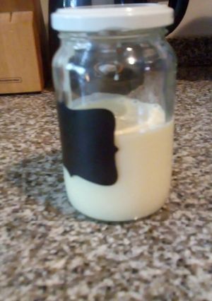 Una foto de Leche condensada casera