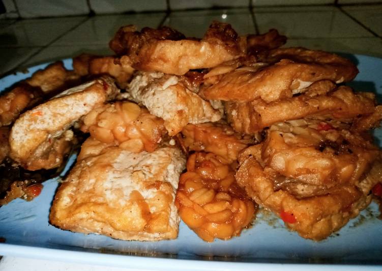 Bagaimana Membuat Tahu Tempe Bacem 💞, Lezat Sekali