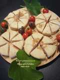 Mini sandwichs de blinis apéritifs