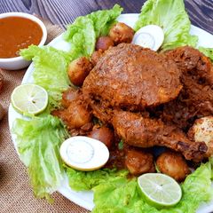 A picture of Kettle Chicken.