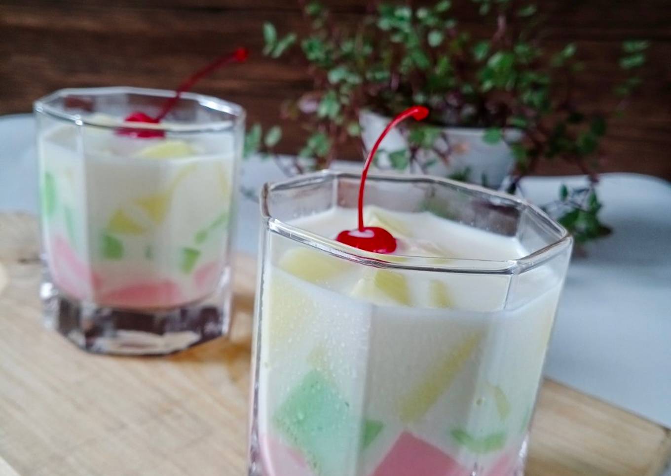 Es puding susu ceria (minuman)