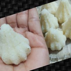 A picture of Only 3 ingredients instant modak recipe// quick sweet recipe.