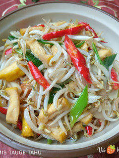 Foto resep Tumis tauge tahu saos tiram