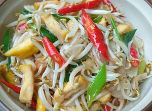 Foto resep Tumis tauge tahu saos tiram