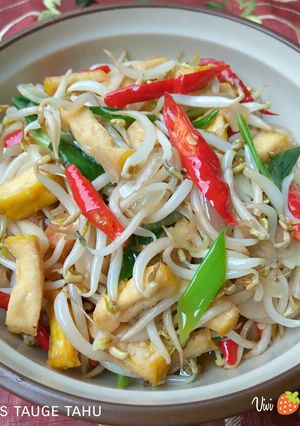 Foto resep Tumis tauge tahu saos tiram