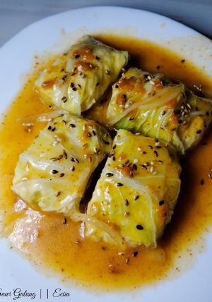 Foto resep Sawi roll isi ayam