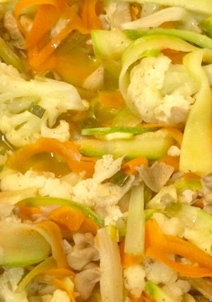 Una foto de Cocina para principiantes: Salteado de hongos y verduras