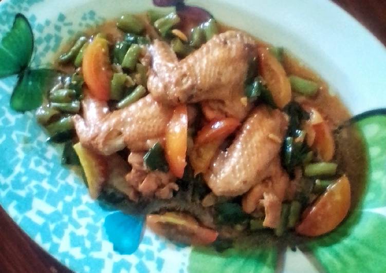 Sayap Ayam Kecap Buncis #BandungRecook2_AndreniaGiawati