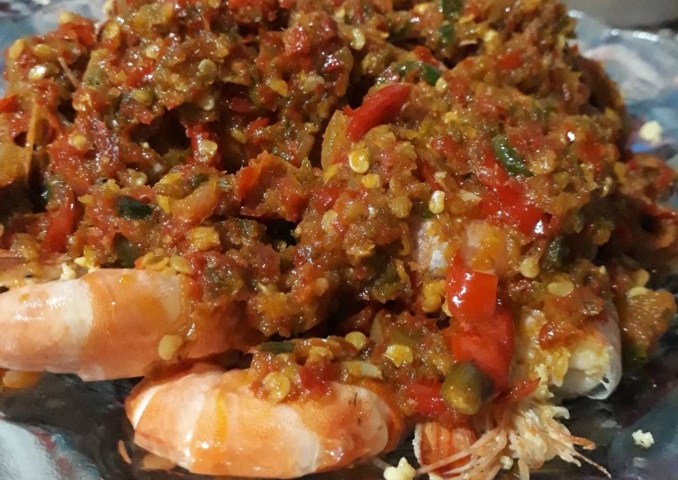 Udang sambal istimewa 😊