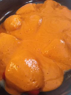 Una foto de Pimientos del piquillo rellenos de bacalao