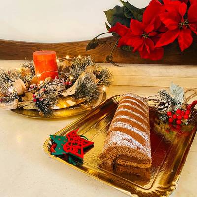 Tronchetto Di Natale Mascarpone E Nutella.Ricetta Rotolo Con Mascarpone E Nutella Di Cucina Con Terry Cookpad