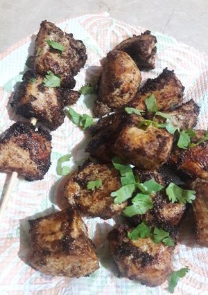 A picture of Chicken careemy ya mallaie botti.