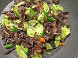 Tumis Jamur kuping Cabe Ijo