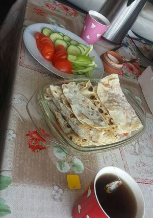 صورة لوصفة فطاير بمقلاة التيفال