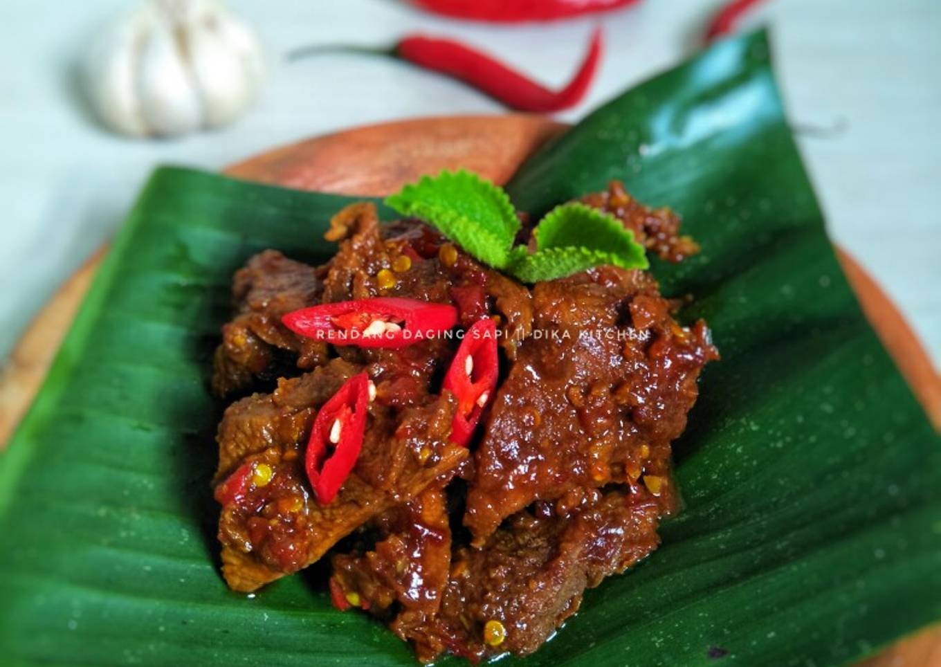 Rendang daging sapi