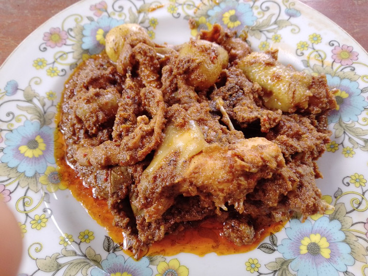 Anti Ribet, Buat Rendang Ayam Kentang Enak