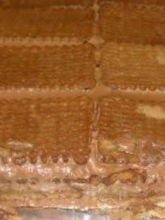 Una foto de Torta de galletas de vainilla