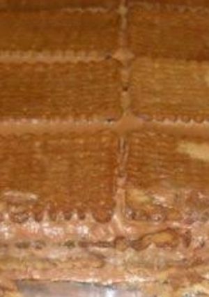 Una foto de Torta de galletas de vainilla