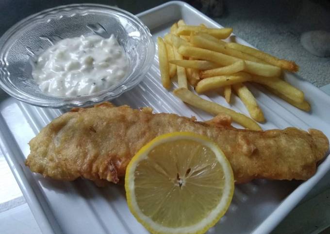 Fish and Chips versi simple