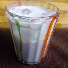 A picture of Pomegranate Milk Shake.