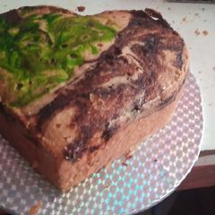 A picture of Title:My marble cake.