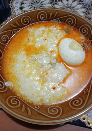 Foto resep Bubur Ayam Kuah Kuning