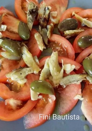 Una foto de Ensalada de capellan