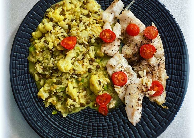 đżMerlan avec son riz revisitĂ©đż