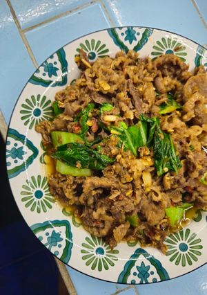Foto resep Tumis Beef Pokcoy