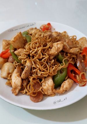Foto resep Mie Saus Oriental (Ala Resto)