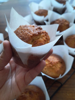 Una foto de Muffins de zanahoria