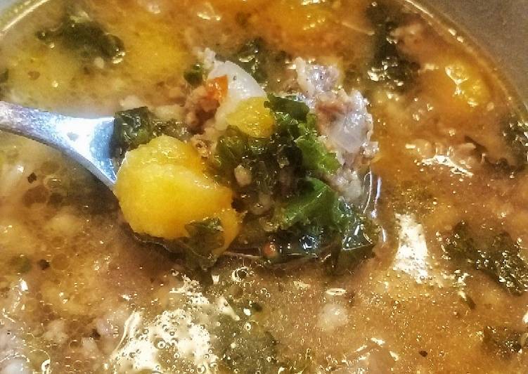 Acorn Squash Soup (Sup Labu)