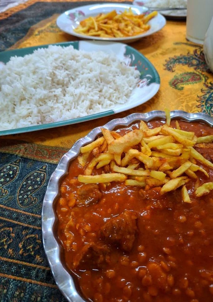 عکسی از دستور قیمه گوشت خوشمزه