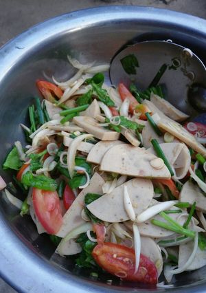 รูปของ ยำหมูยอภาคเหนือ (พล่าหมูยอ) #สูตรอาหารไทยง่ายๆ