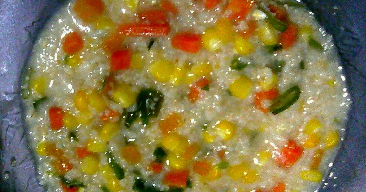 Resep Bubur Oatmeal Sayur oleh Norma Adiwinata - Cookpad