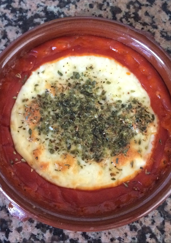 Una foto de Dip con sabor a pizza (provolone)