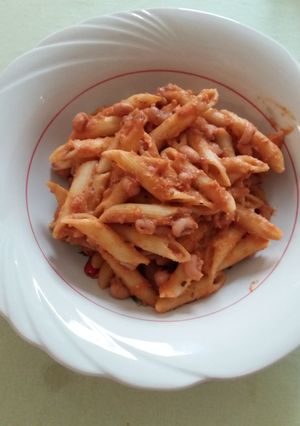 Φωτογραφία της συνταγής Pasta e fagioli μακαρόνια με σάλτσα από φασόλια ξερά