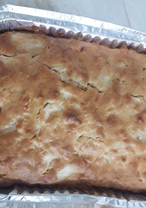 Una foto de Torta de manzana