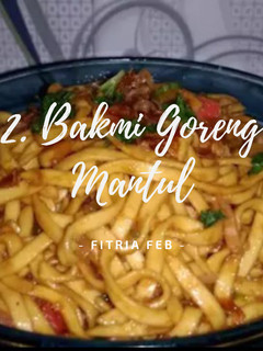 Foto resep 2. Bakmi Goreng Mantul