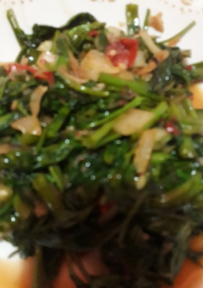 Foto resep Kangkung bumbu balado