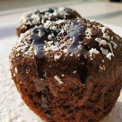 Chocolate muffins A picture of Chocolate muffins.