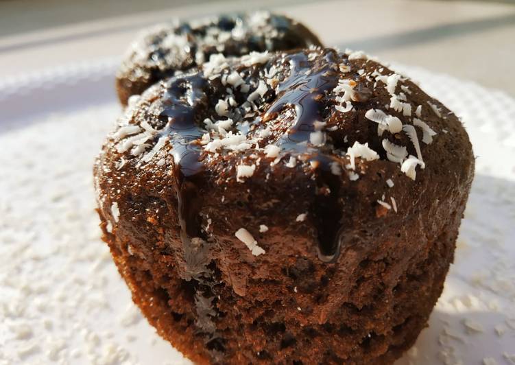 Steps to Prepare Quick Chocolate muffins