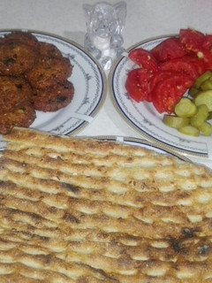 عکسی از دستور فلافل