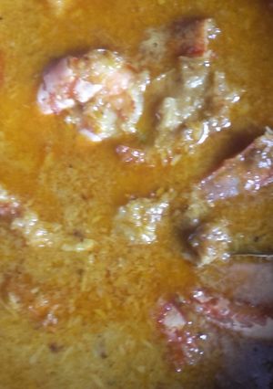 A picture of Prawn malai curry.
