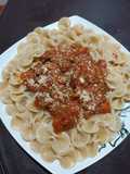 Corbatas con salsa Bolognesi mejoradi