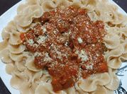 Una foto de salsa rosada para pasta