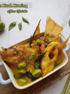 Foto resep Ikan Kuah Kuning Khas Maluku