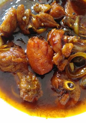 Foto resep Ayam goreng saus mentega