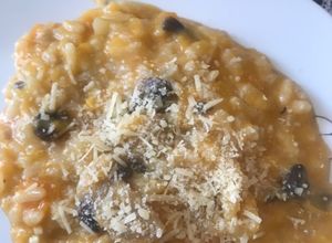 Foto de Risoto de abóbora com cogumelos Paris