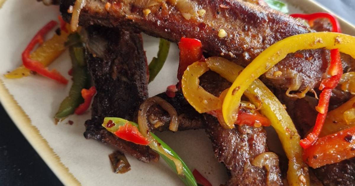 Salt & Pepper Spare Ribs Recipe by HomeCookGeek Cookpad